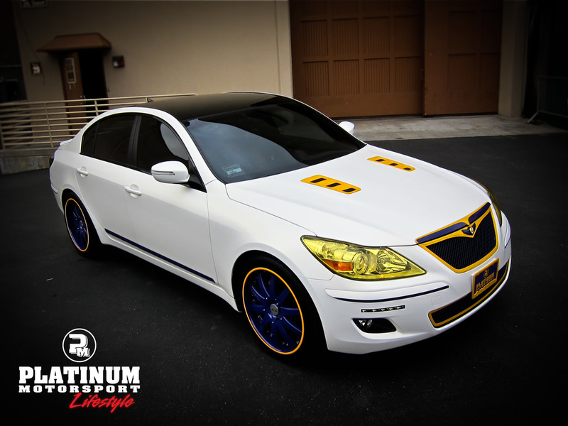 Illustration for article titled This hideous Hyundai is owned by Ron Artest